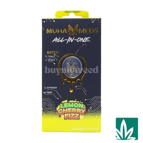 Muha Meds Golden Hour AIO (2g) - Lemon Cherry Fizz