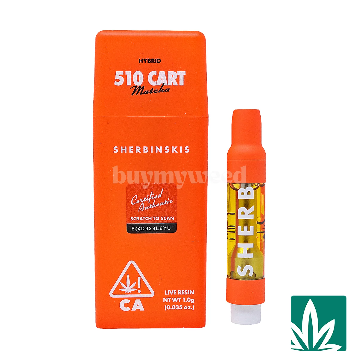 Sherbinskis 510 Cart (1g) - Matcha
