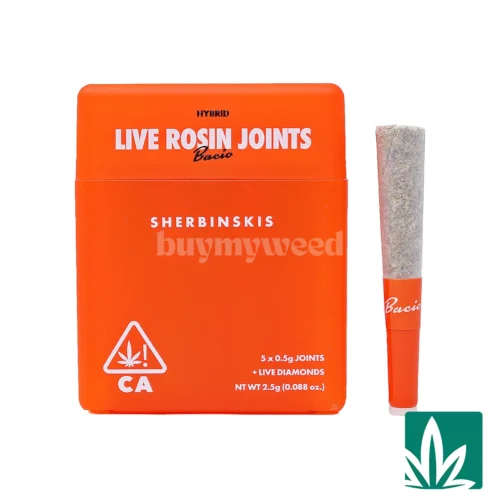 Sherbinskis Infused Mini Rosin Joints 5 pack (2.5g) - Bacio