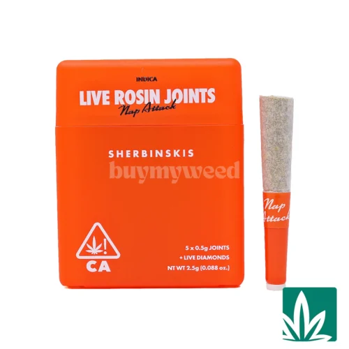 Sherbinskis Infused Mini Rosin Joints 5 pack (2.5g) - Nap Attack