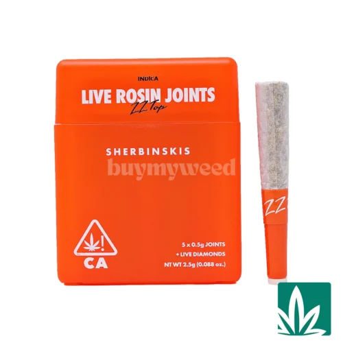 Sherbinskis Infused Mini Rosin Joints 5 pack (2.5g) - ZZ Top