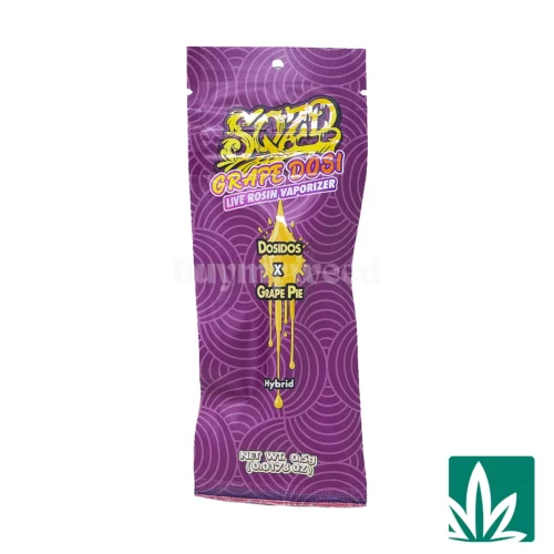 SQZD Live Rosin Cart (0.5g) - Grape Dosi