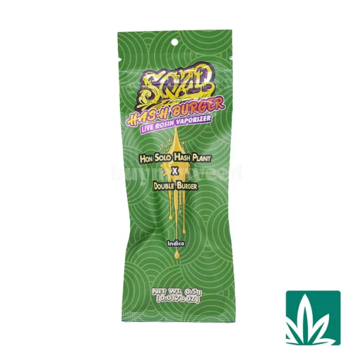 SQZD Live Rosin Cart (0.5g) - Hash Burger