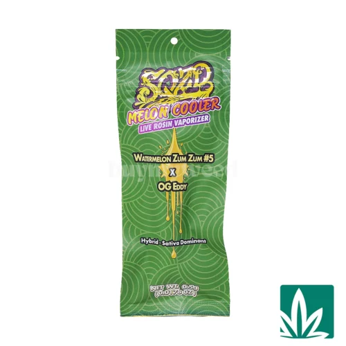 SQZD Live Rosin Cart (0.5g) - Melon Cooler