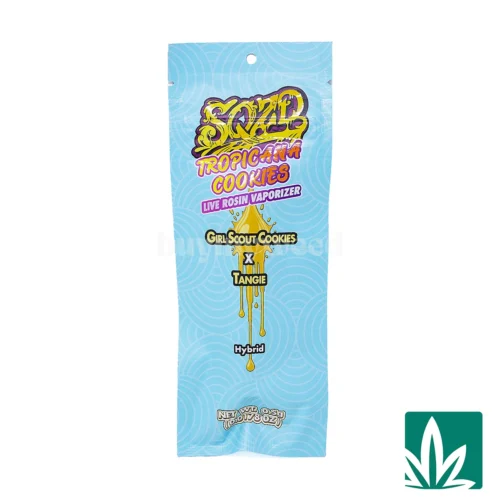 SQZD Live Rosin Cart (0.5g) - Tropicana Cookies
