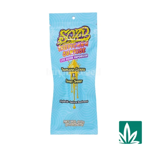 SQZD Live Rosin Cart (0.5g) - Tropicana Sunrise