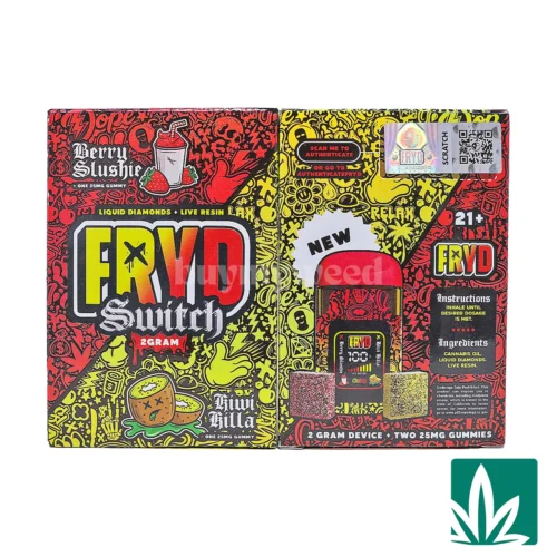 Fryd Switch Live Resin Liquid Diamonds Dispo (2g) - Berry Slushie x Kiwi Killa
